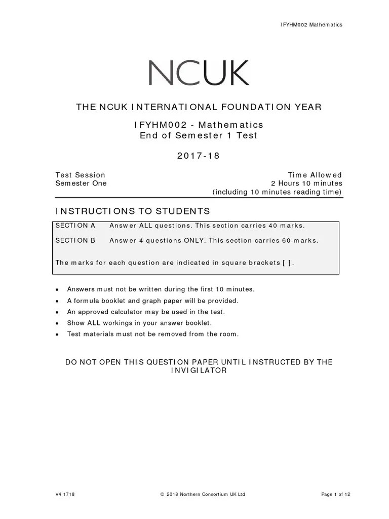 Maths EoS1 V4 1718 | PDF | Equations | Elementary Mathematics