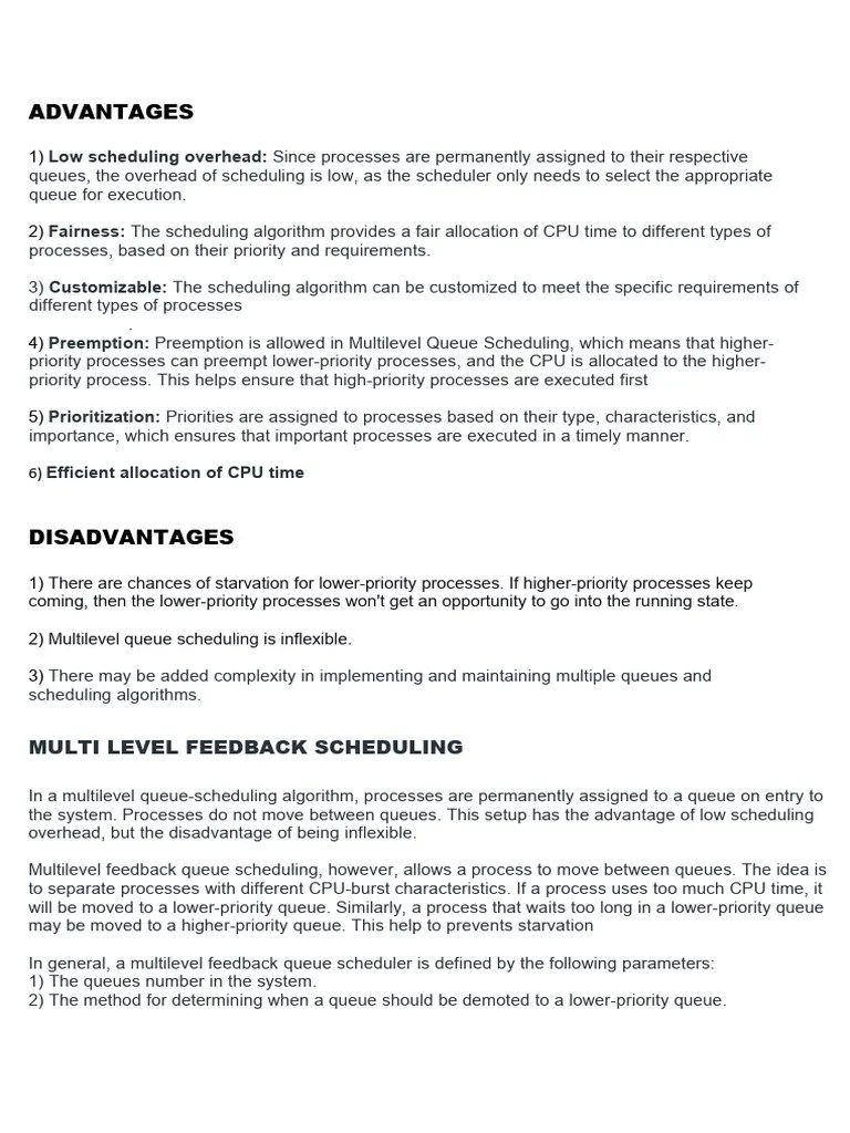 Unit 3 1 Operating System Pdf Scheduling Computing Process - Nature Art Collection - 8K Quality