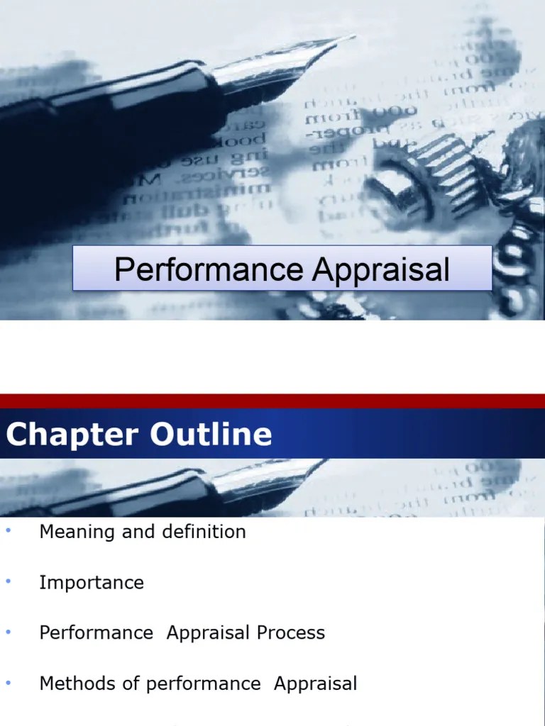 Module 5 PERFORMANCE APPRAISAL | Download Free PDF | Performance ...