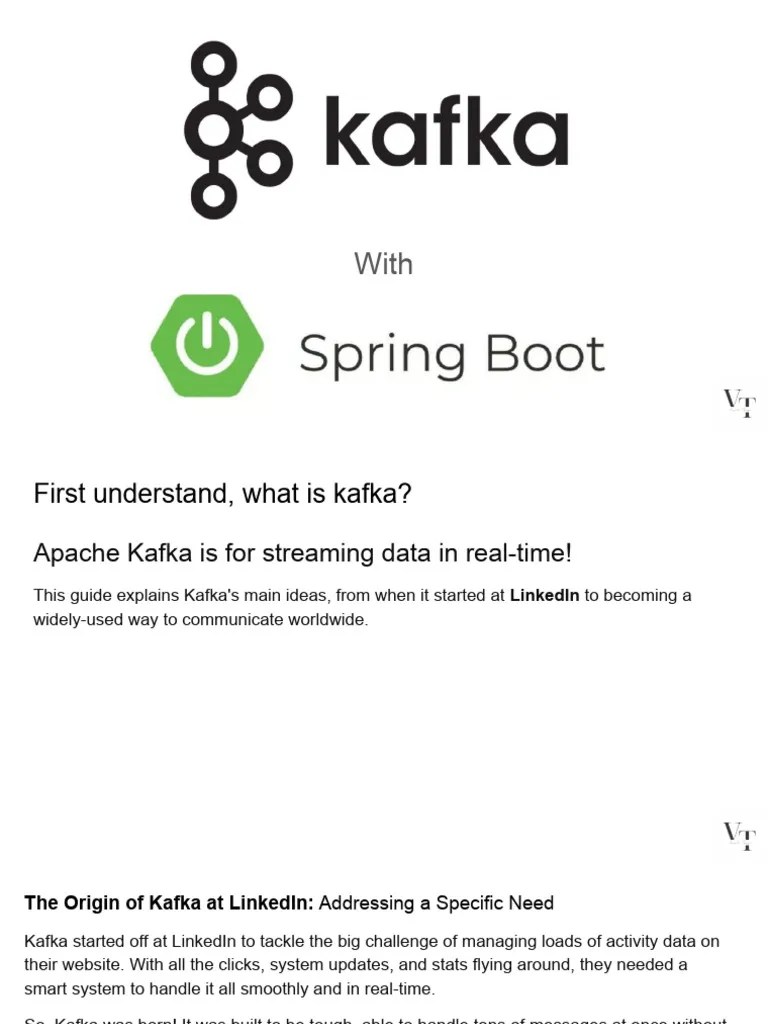 Kafka With Spring Boot | PDF | Computing | Information Technology