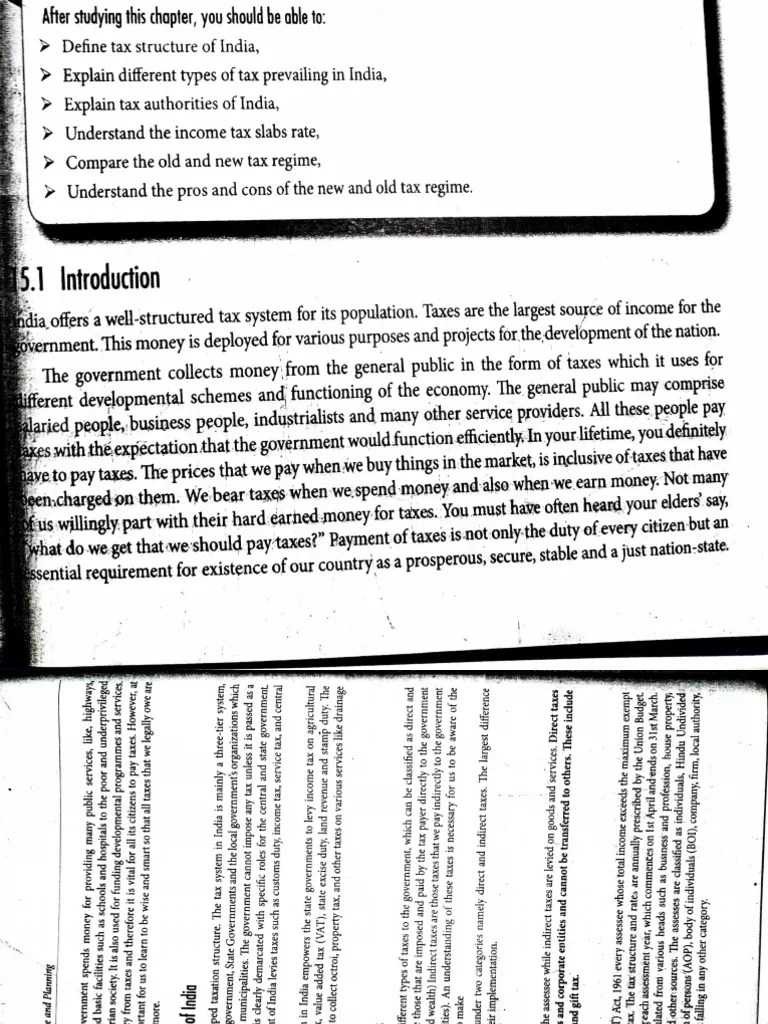 Personal Finance Unit 1 B.Com 3rd Year | PDF | Taxes | Value Added Tax