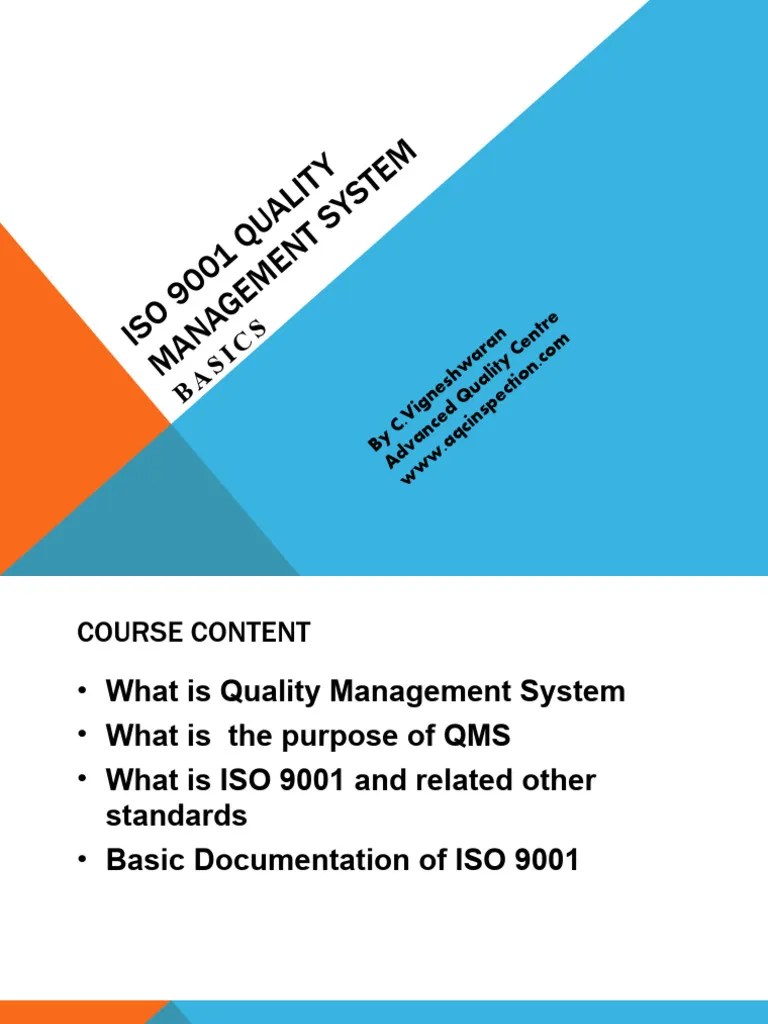 ISO Documentation | PDF | Quality Management System | Quality Management