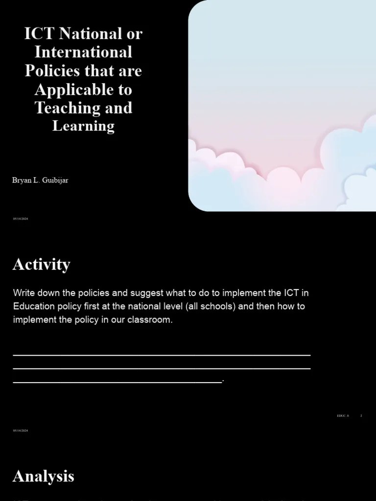 Module 2 Lesson 1 | PDF | Educational Technology | Information And ...