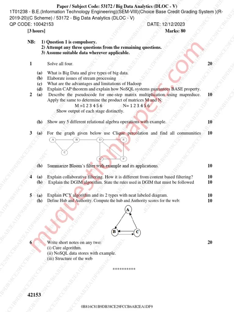 Be - Information Technology - Semester 8 - 2023 - December - Dloc V ...