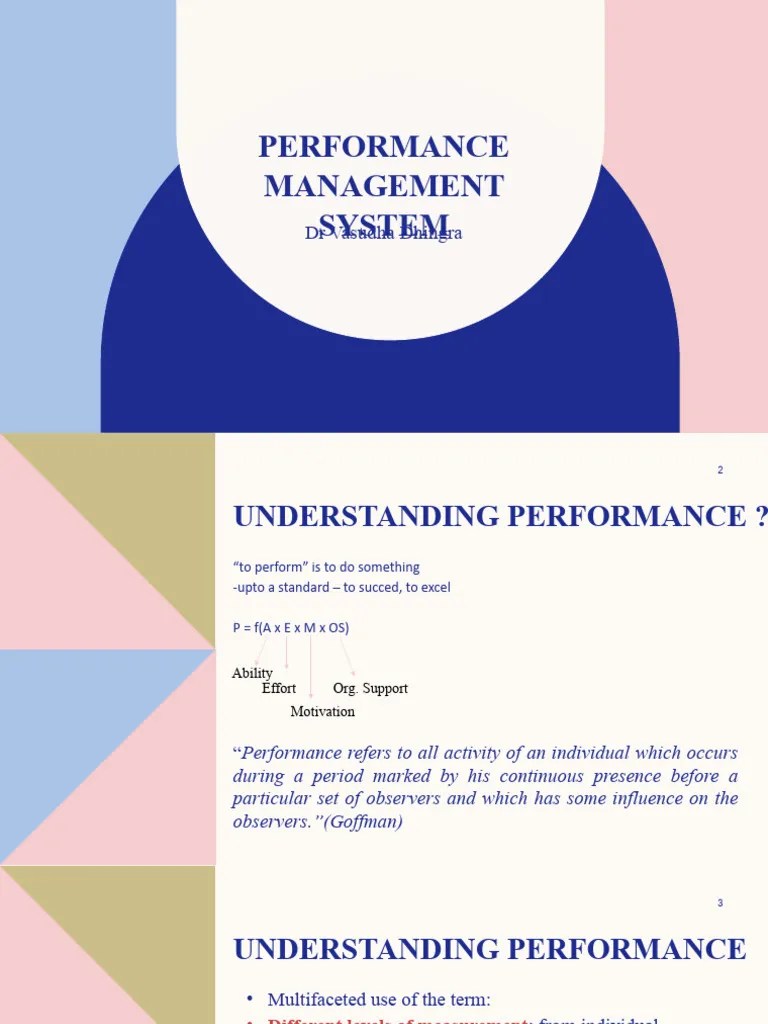 Performance Management System 1 | PDF | Performance Appraisal | Goal
