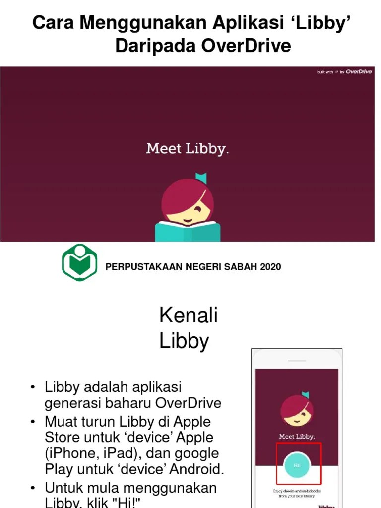 Panduan Menggunakan Overdrive Libby App | PDF