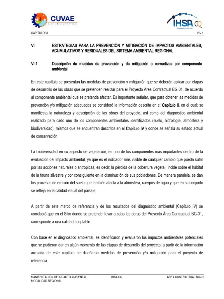 Capitulo Vi Mia-R Bg-01 | PDF | Entorno Natural | Residuos
