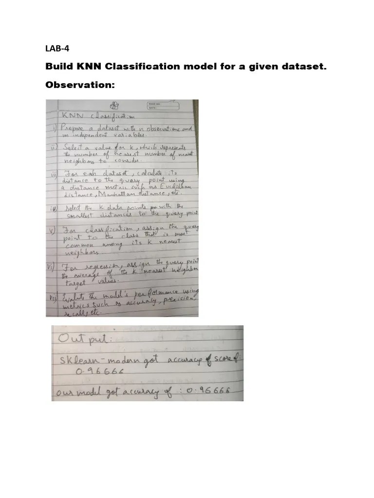 LAB-4 Report | PDF | Linear Regression | Regression Analysis