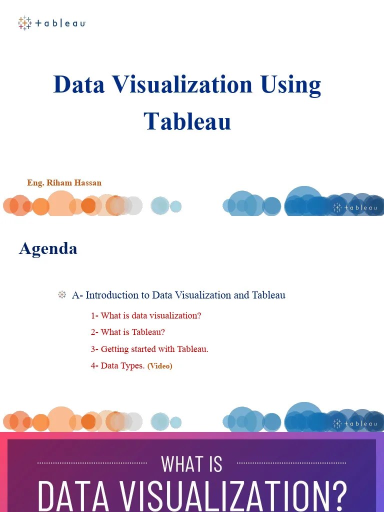 Sec1. Intro To Data Visualization & Tableau | PDF | Data | Categorical ...