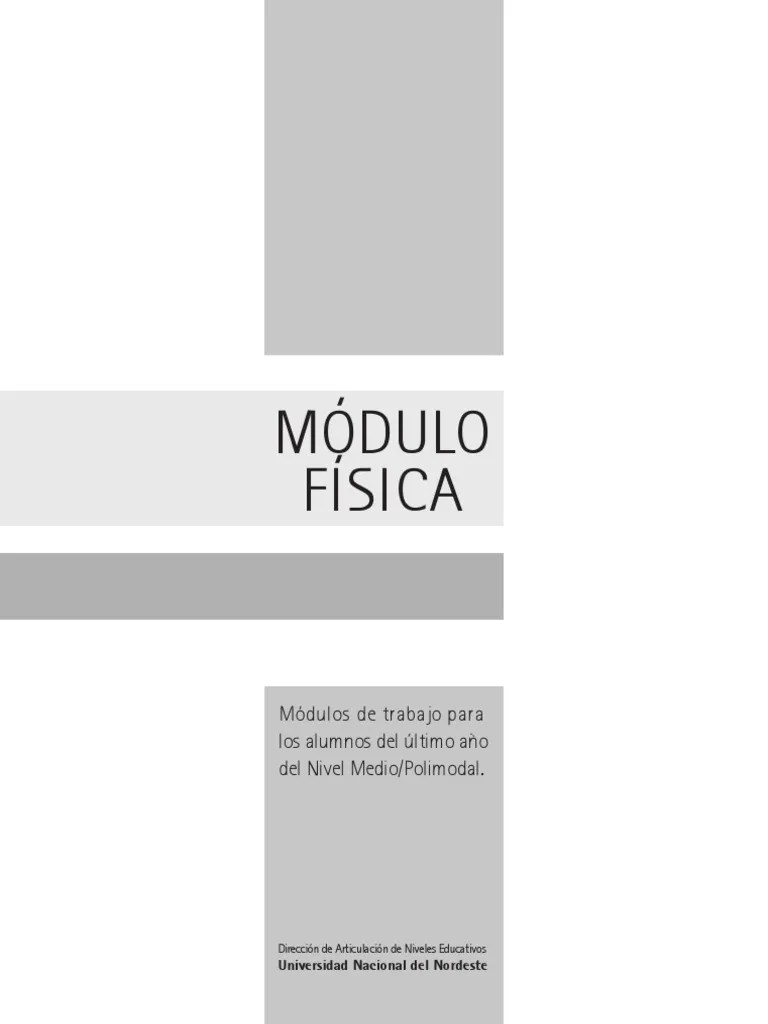 Modulo Fisica | PDF