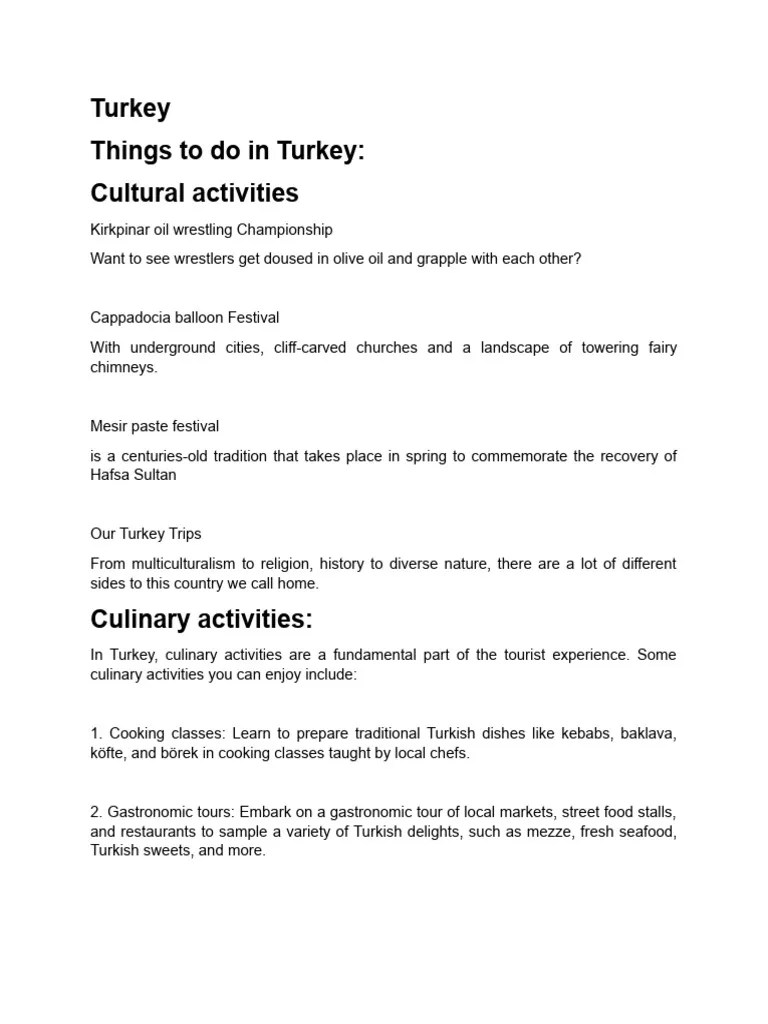 Turkey | PDF