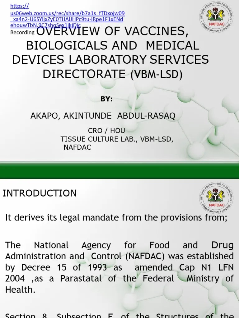 Overview Of VBM-LSD Presentation | Download Free PDF | Vaccines | Elisa