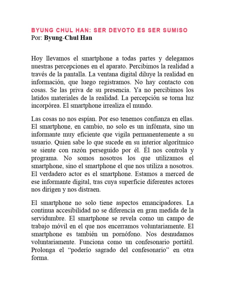 BYUNG CHUL HAN | PDF