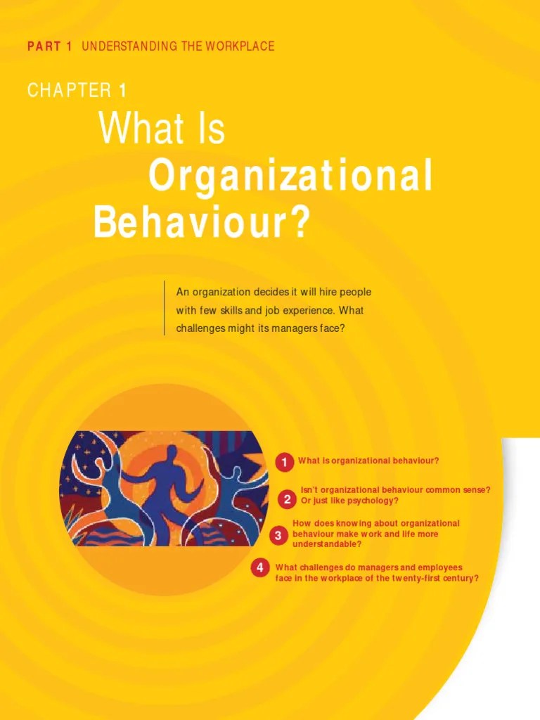 Fundamentals_of_Organizational_Behaviour | PDF | Employment ...