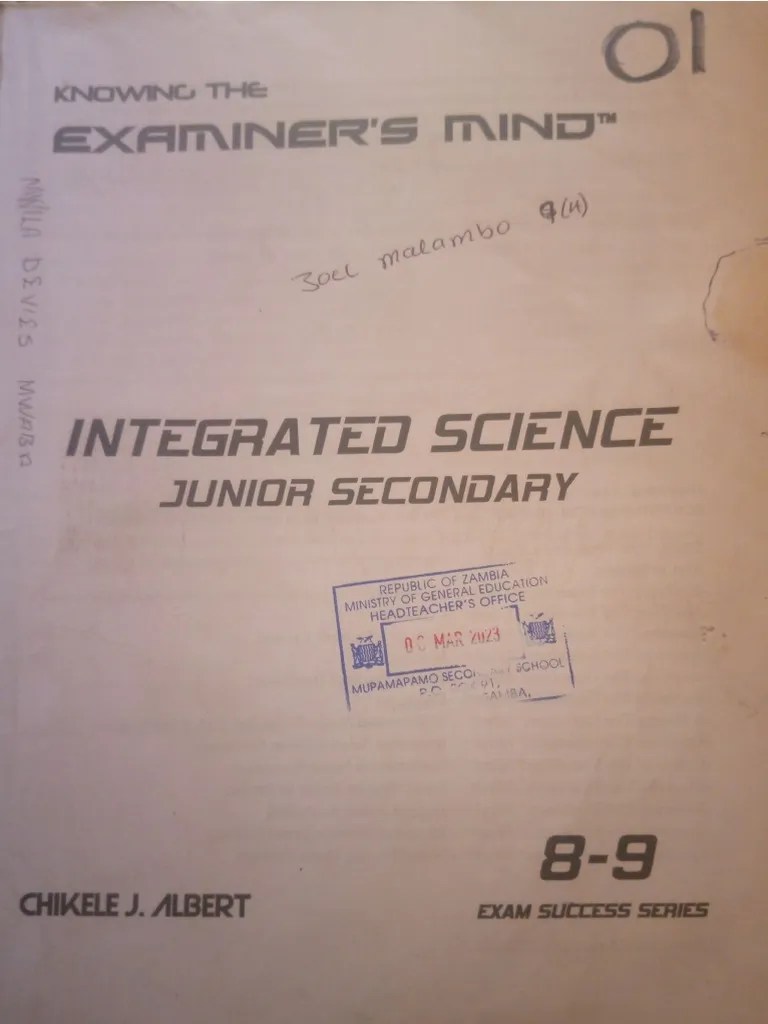 Integrated Science Grade 9-8 | PDF