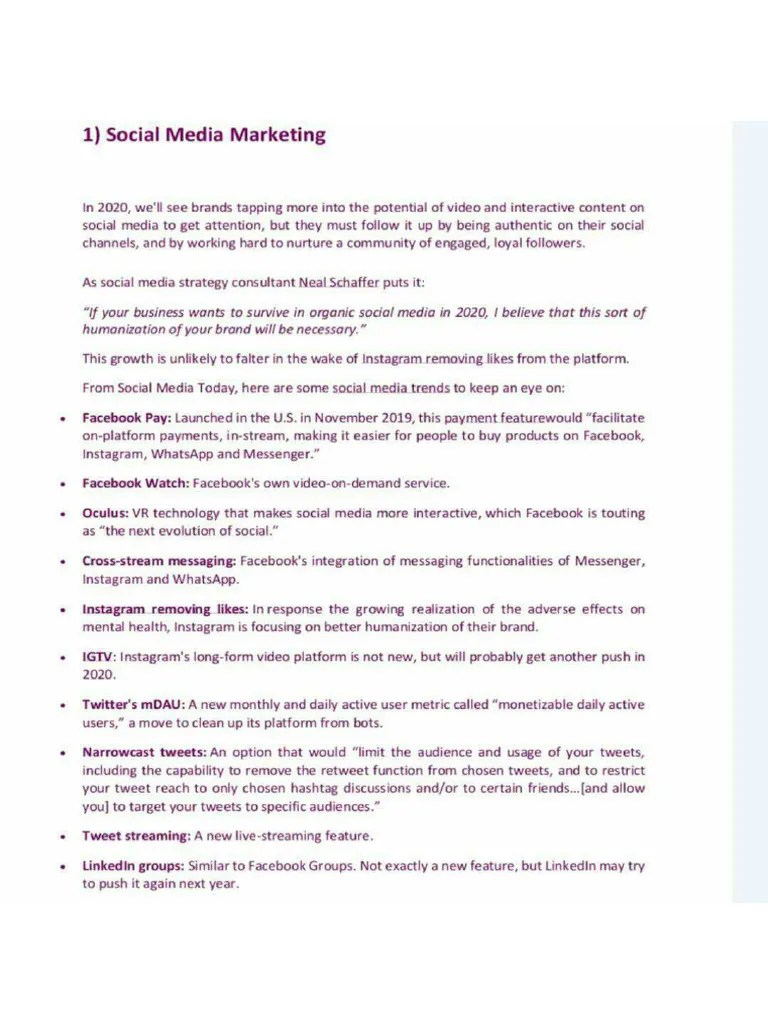Social Media Marketing | PDF