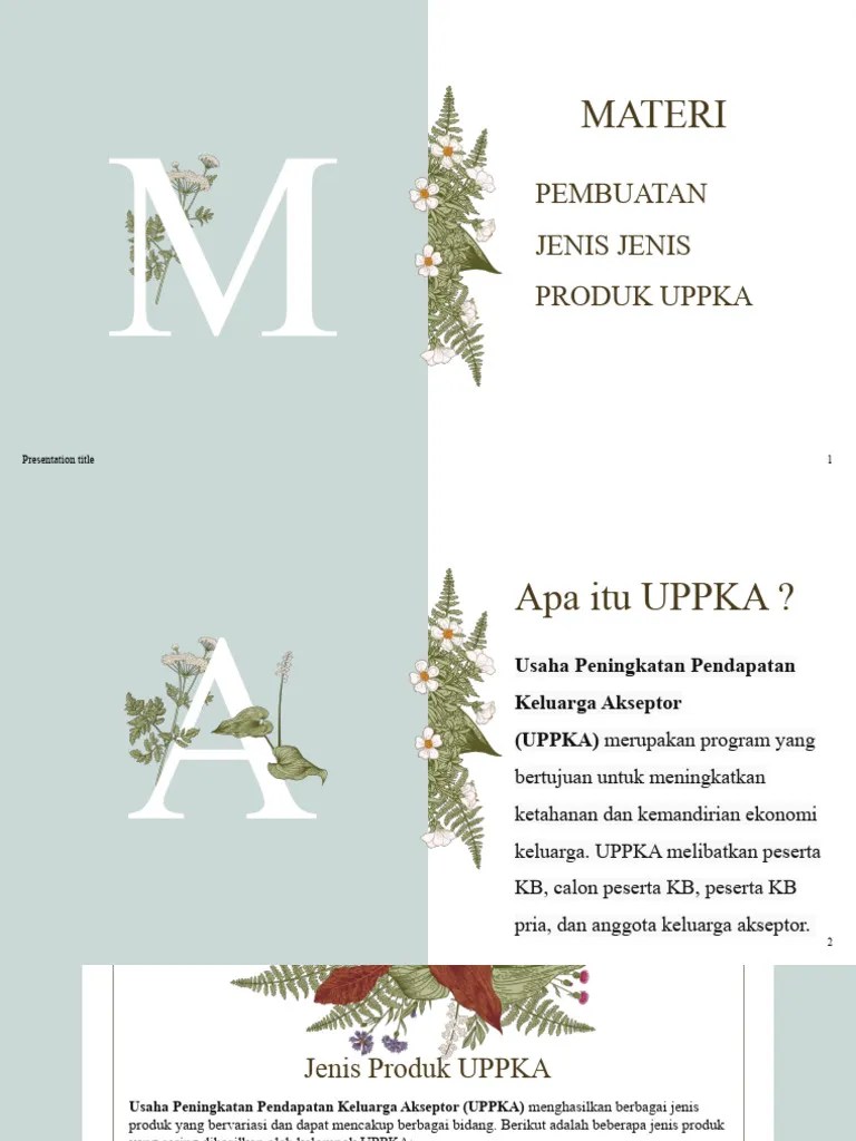Materi UPPKA | PDF
