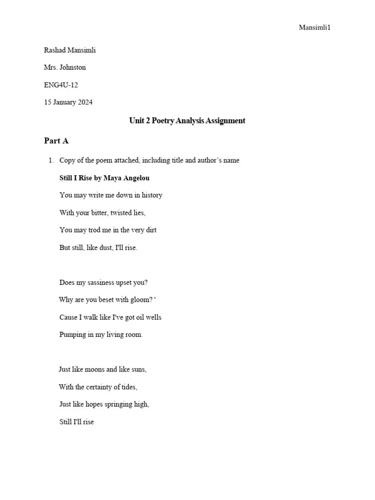 Unit 2 Summative Assignment | PDF | Feminism | Gender Studies