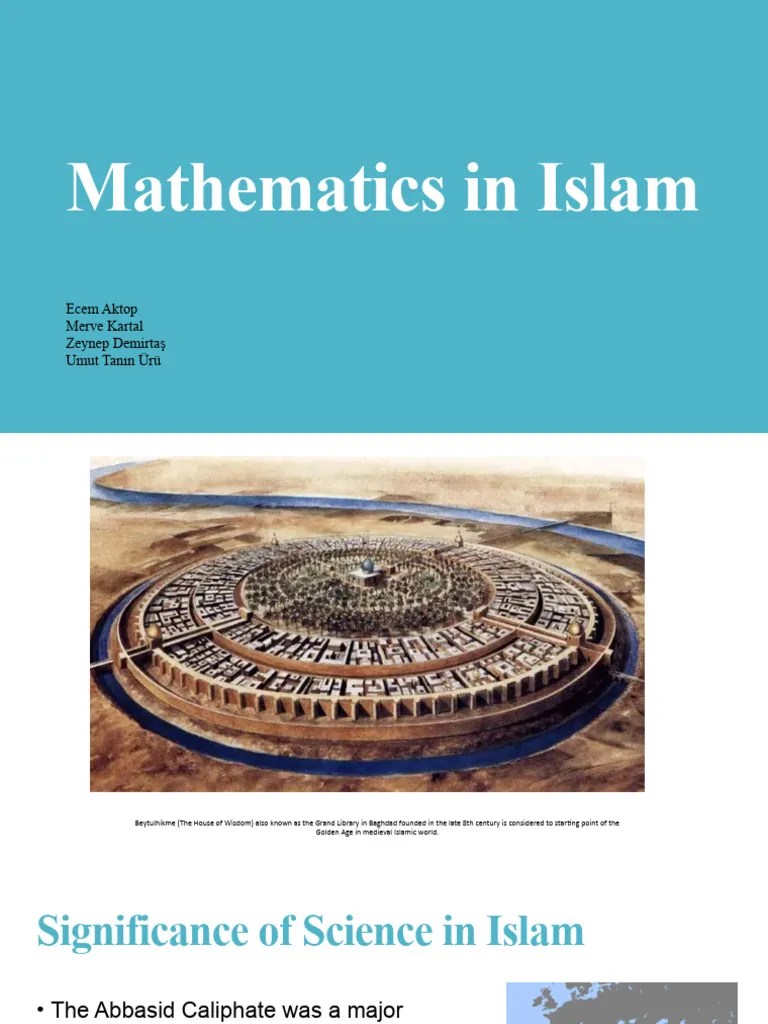 EcemAktop_200907077_Mathematics In The Islamic World | PDF | Omar ...