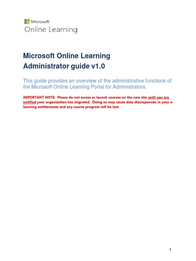 E-Learning Administrator Guide | PDF | Educational Technology | Learning