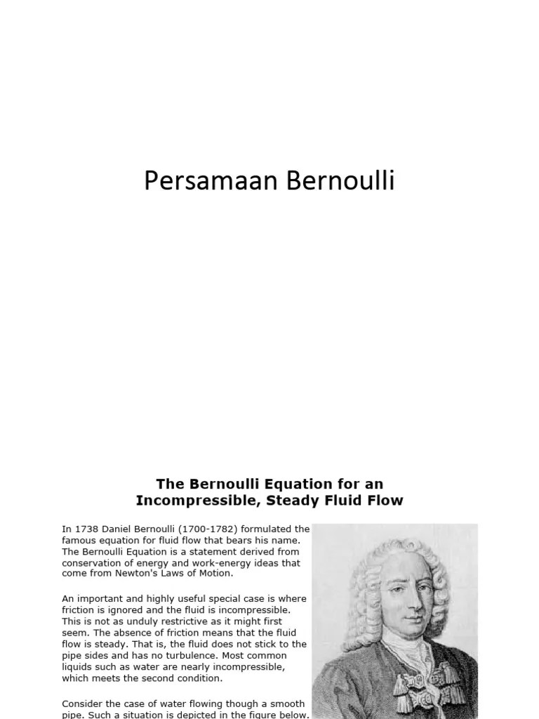 Bernoulli | PDF | Fluid Dynamics | Physical Phenomena