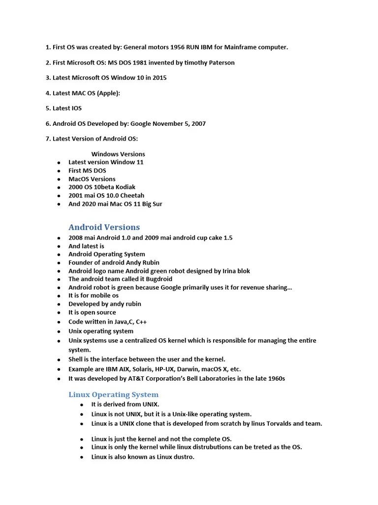 Computer | PDF | Microsoft Windows | Linux