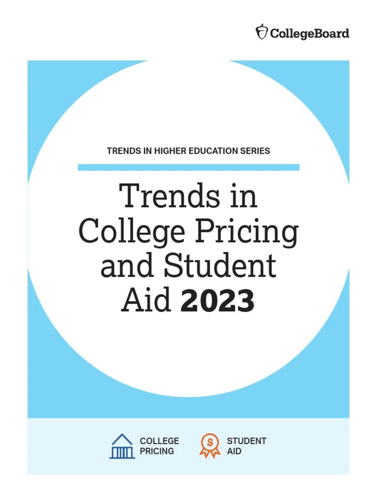 Trends Report 2023 Updated | Download Free PDF | Student Financial Aid ...