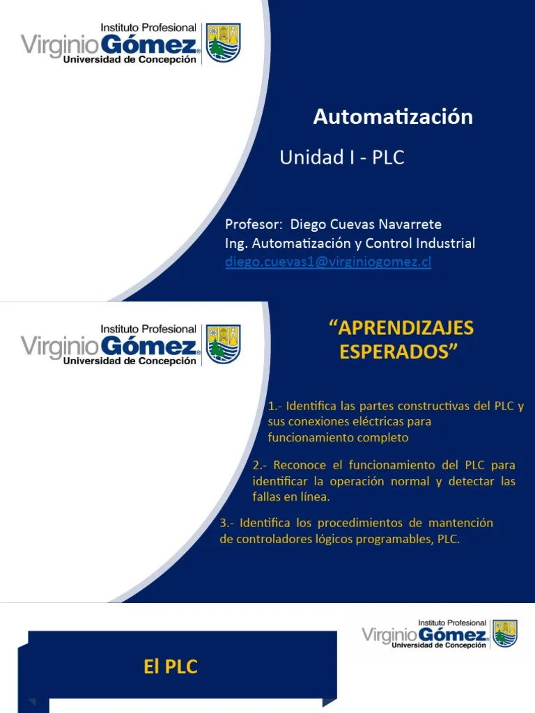 Unidad 1 - PLC | PDF | Puerta Lógica | Controlador Lógico Programable