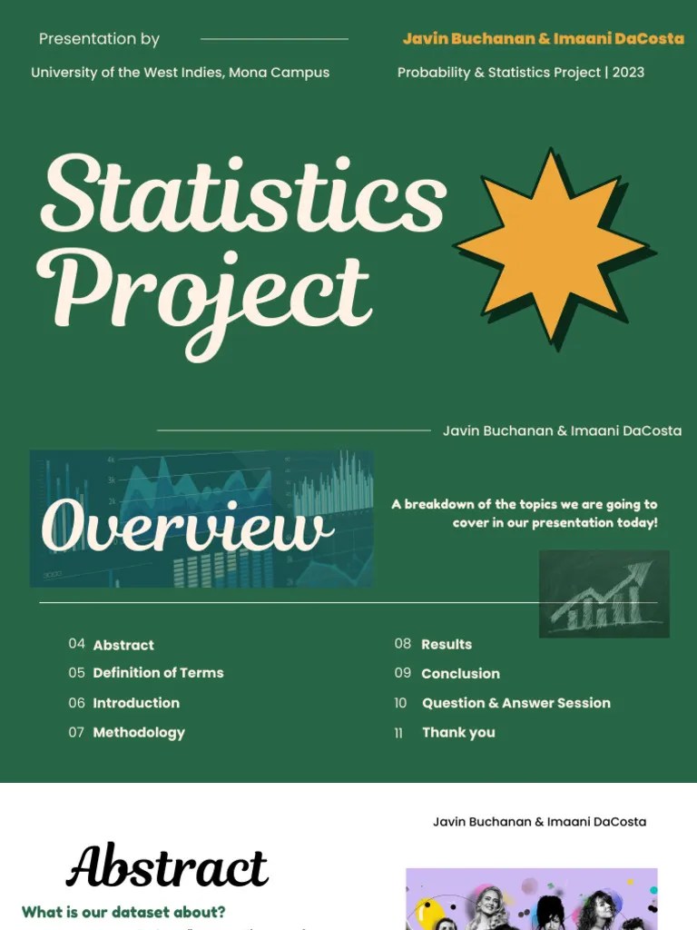 Stats Presentation | PDF | Statistics | Normal Distribution