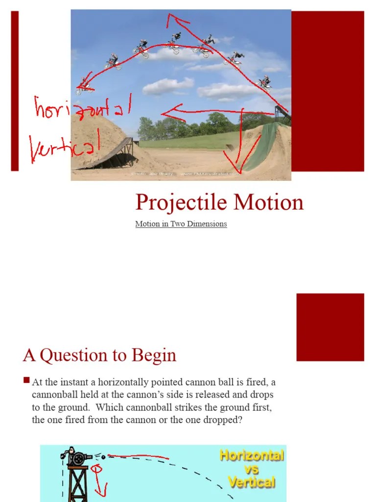 Projectile Motion1 | Download Free PDF | Projectiles | Dynamics (Mechanics)