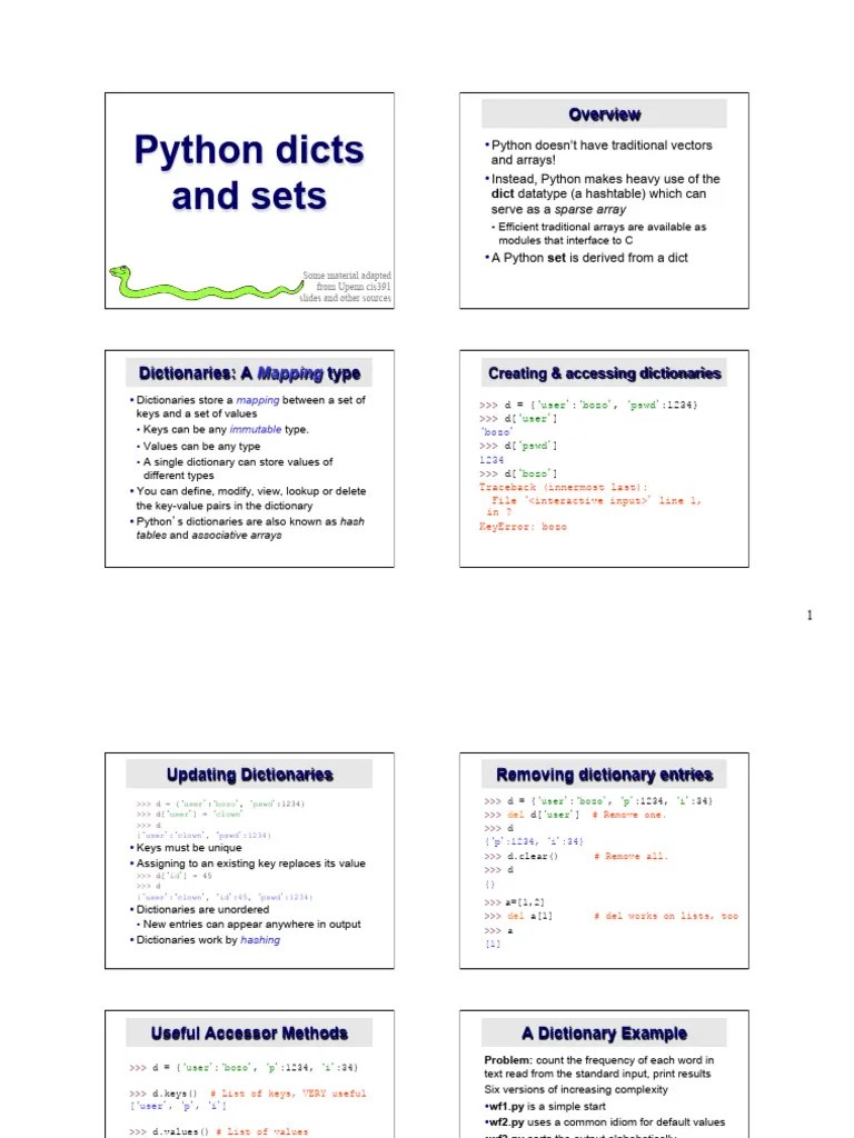 03 Python | PDF | Data Management | Algorithms And Data Structures
