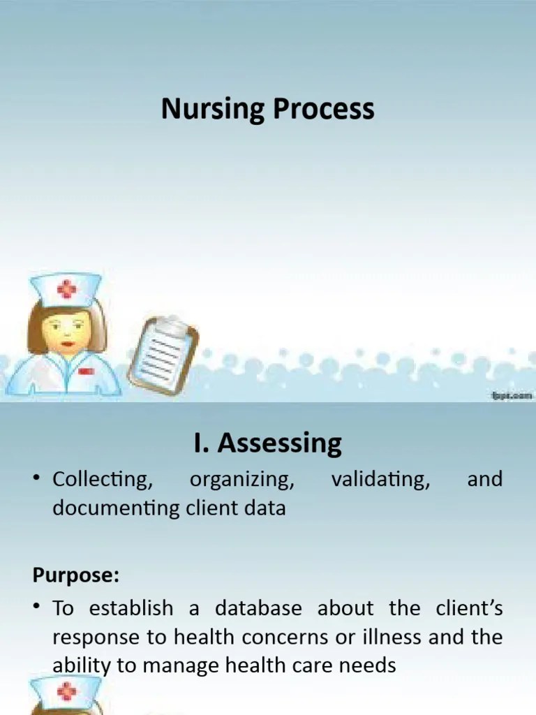 6th Lecture Oct. 1 Nursing Process | PDF | Nursing | Breathing