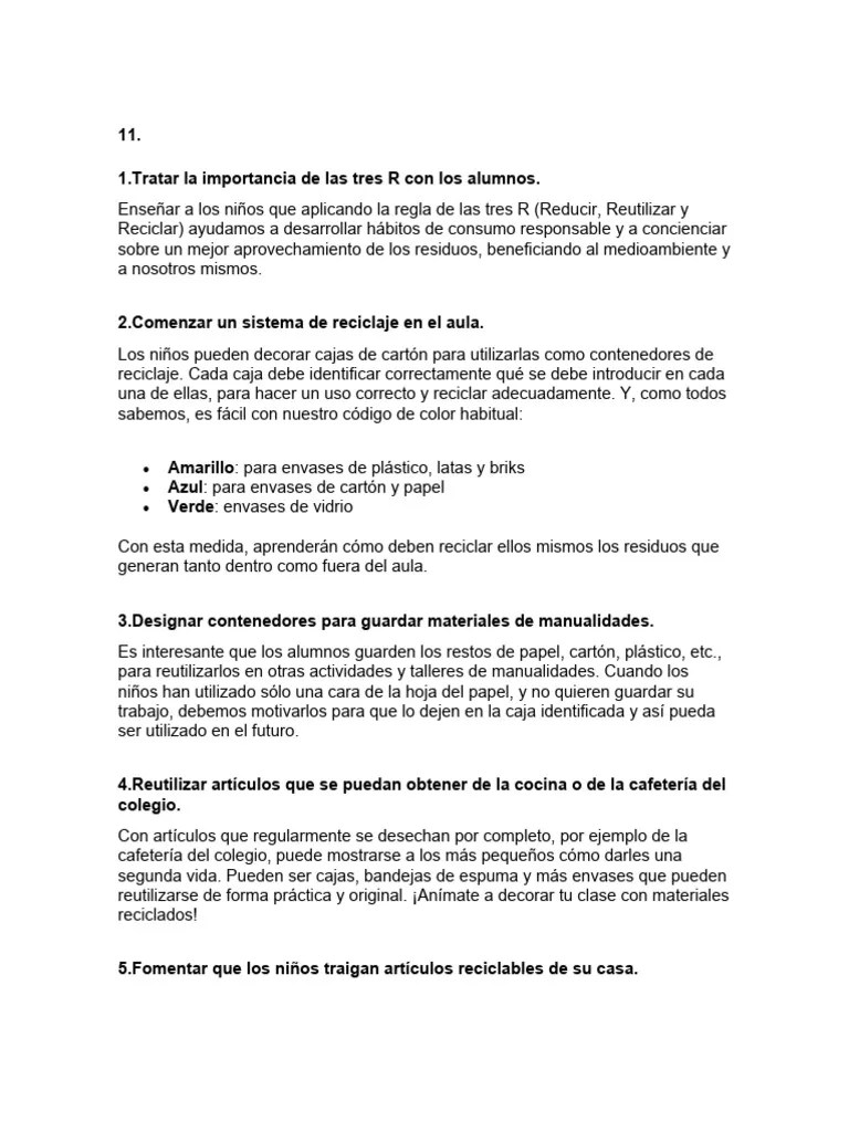 RECICLAJE | Descargar Gratis PDF | Reciclaje | Residuos