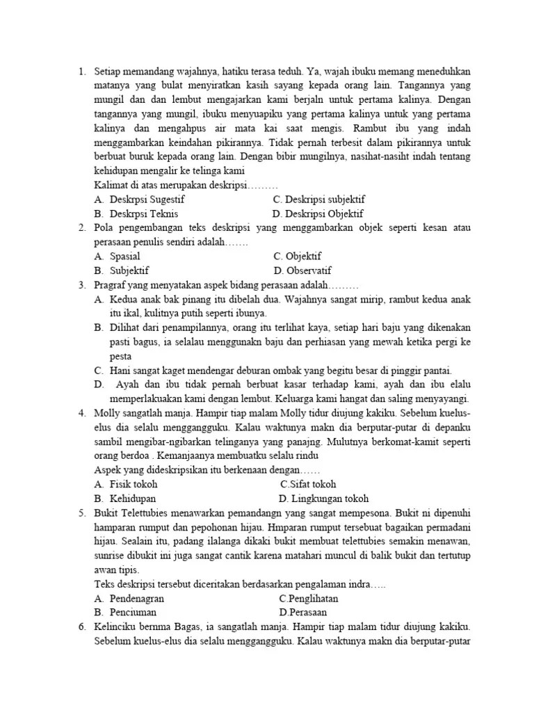 B Indonesia Kelas 1 Pdf Seni Disiplin Bahasa