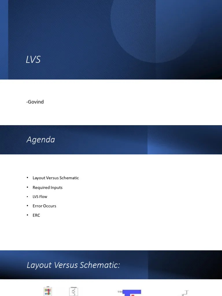 Layout Vs Schematic In Physical Verification | PDF | Spice | Electronic Circuits