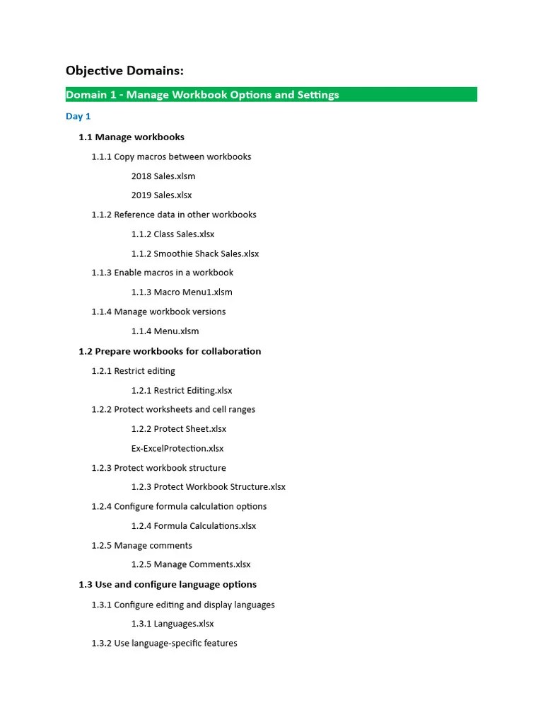 Microsoft Excel Expert | Download Free PDF | Microsoft Excel | Computer ...