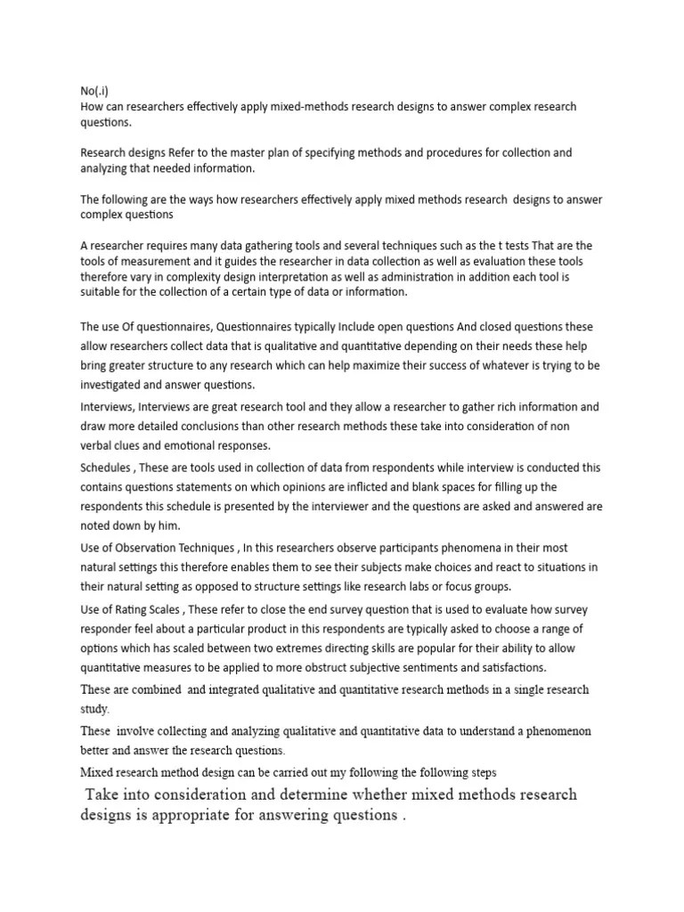 Research And Methodology | PDF | Methodology | Quantitative Research