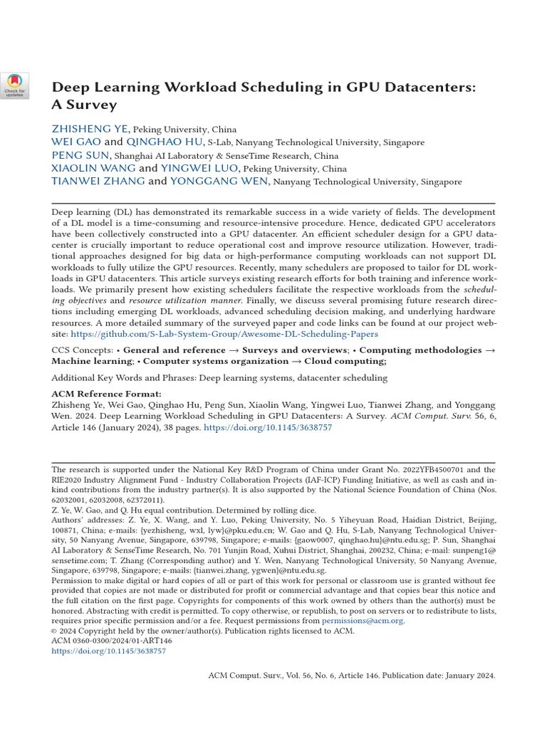 Gpu Schedulers | PDF | Graphics Processing Unit | Scheduling (Computing)