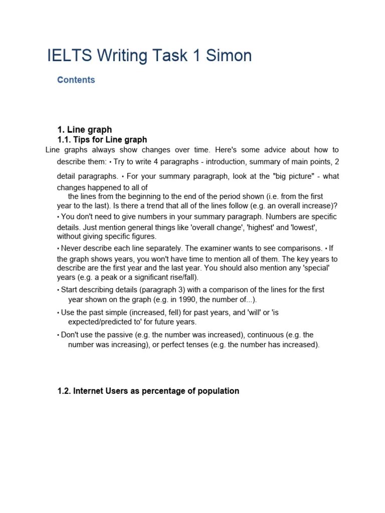 Ielts-writing-task-1-simon | PDF | Water Cycle | Paper