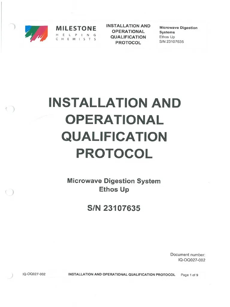 Validation Package | PDF