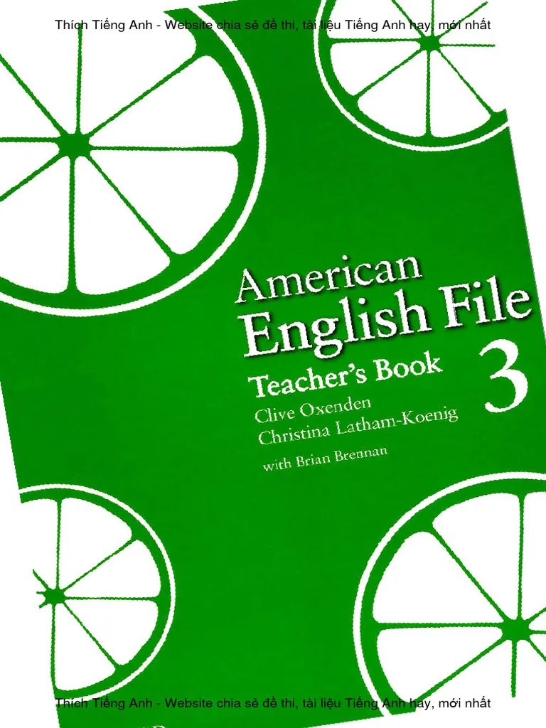 American English File 3 Teacher_s Book | PDF