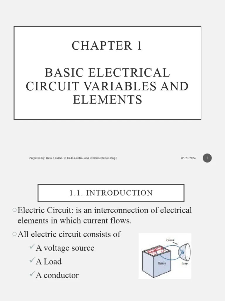 Circuit Chapter One And Two | PDF | Electrical Network | Series And ...
