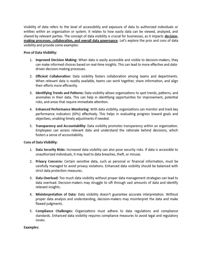 Chapter 6 Foundation Of Business Intelligence | PDF | Business ...