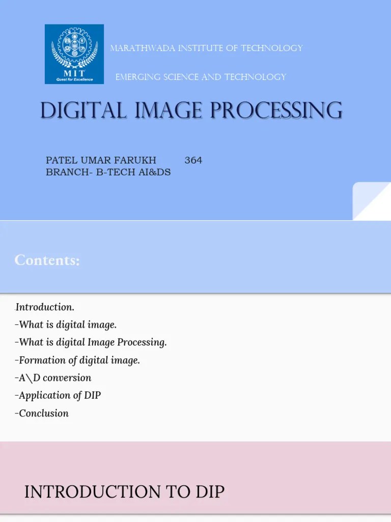 Digital Image Processing | PDF | Digital Image | Bit