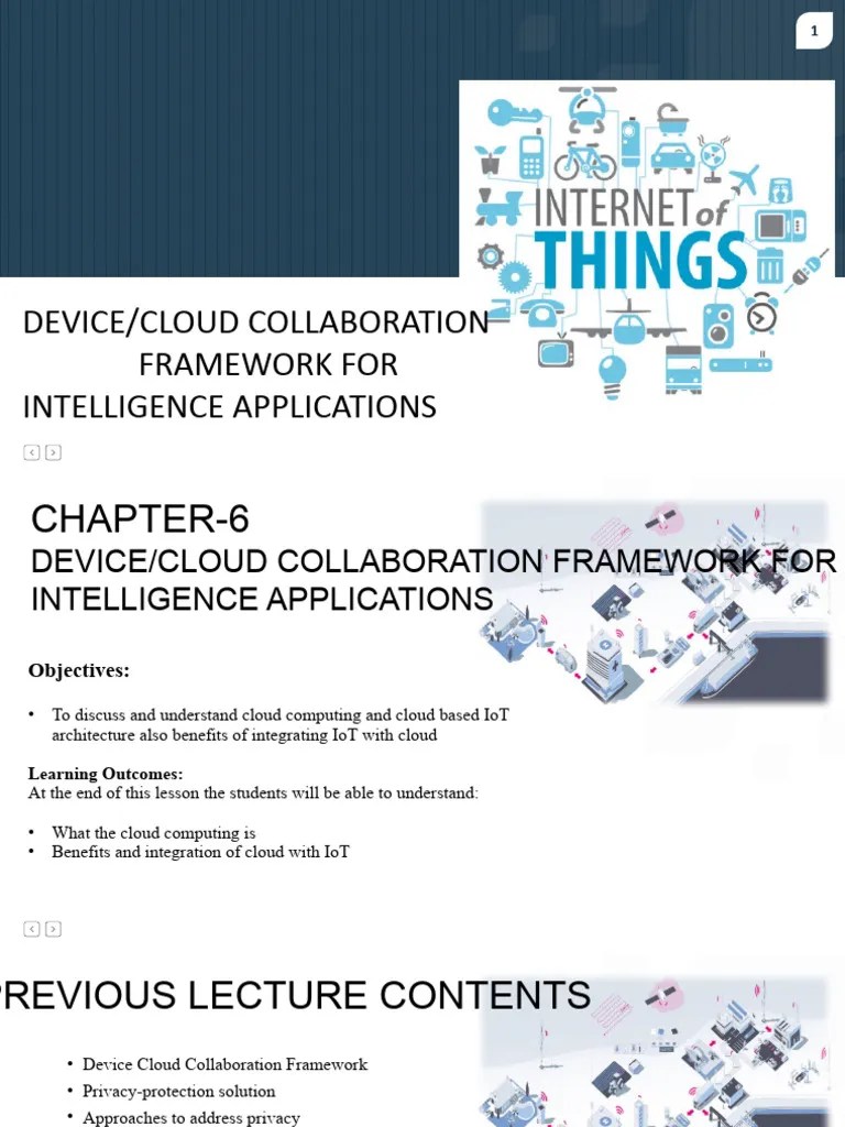 Lecture 16 (IoT) | PDF | Cloud Computing | Internet Of Things