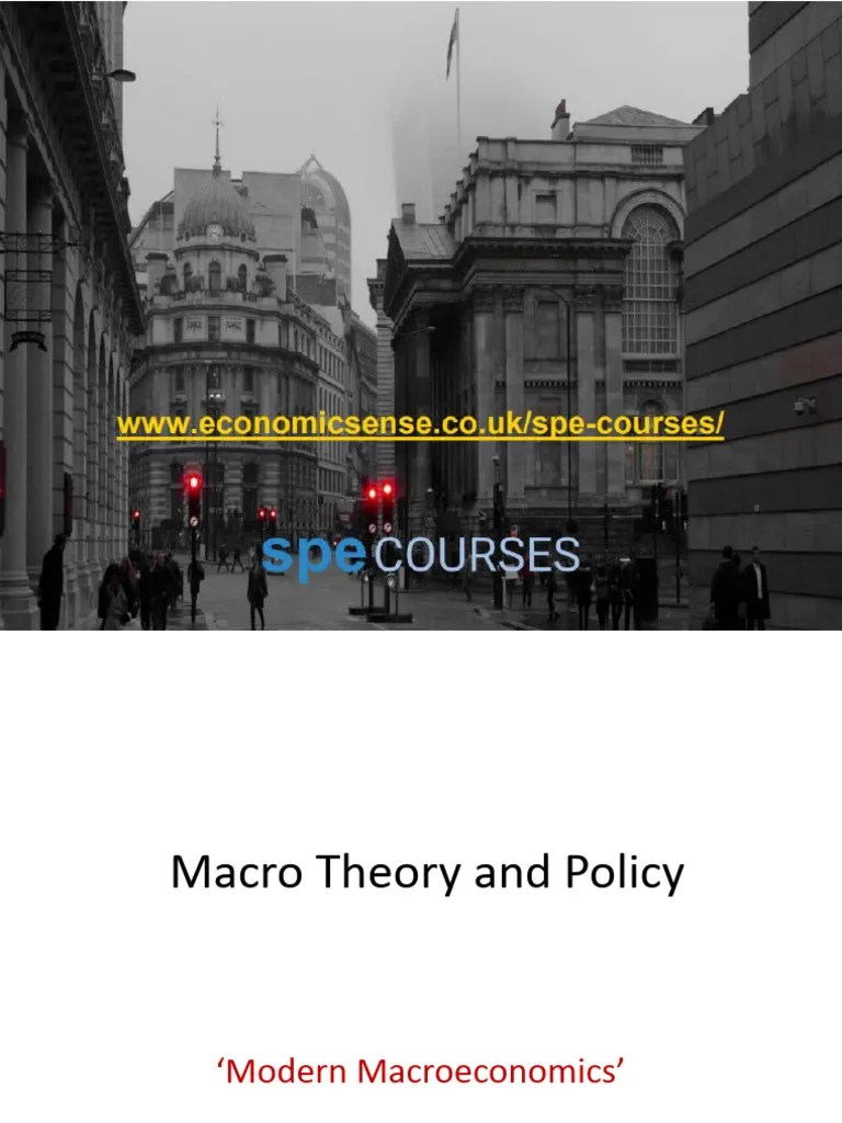 Slides 8 Modern Macro | PDF | Inflation | New Keynesian Economics