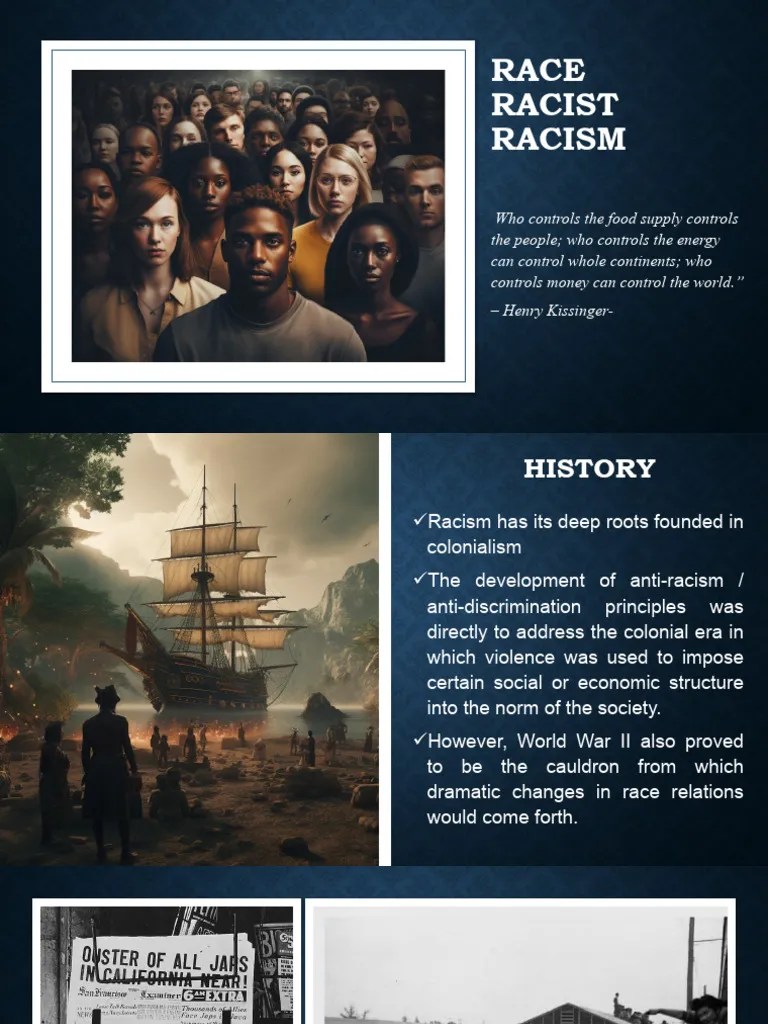 Race Racist Racism | PDF | Racism | Discrimination & Race Relations