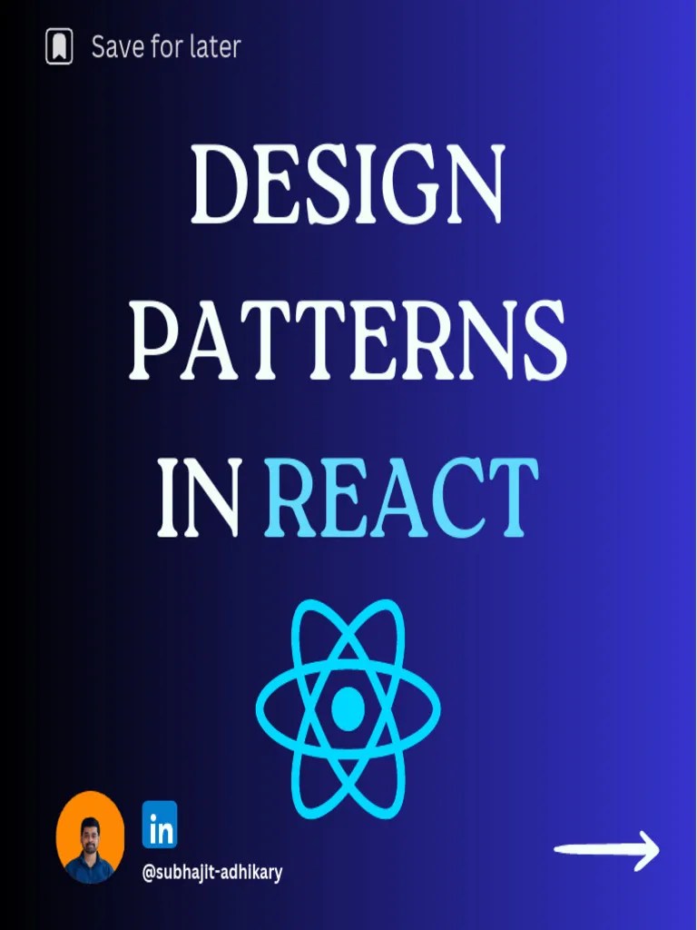 React Design Patterns | Download Free PDF | Computing | Software ...