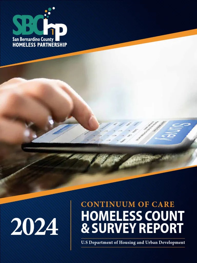 SBC Point-In-Time Count Report 2024 Final | PDF | Homelessness | Right ...