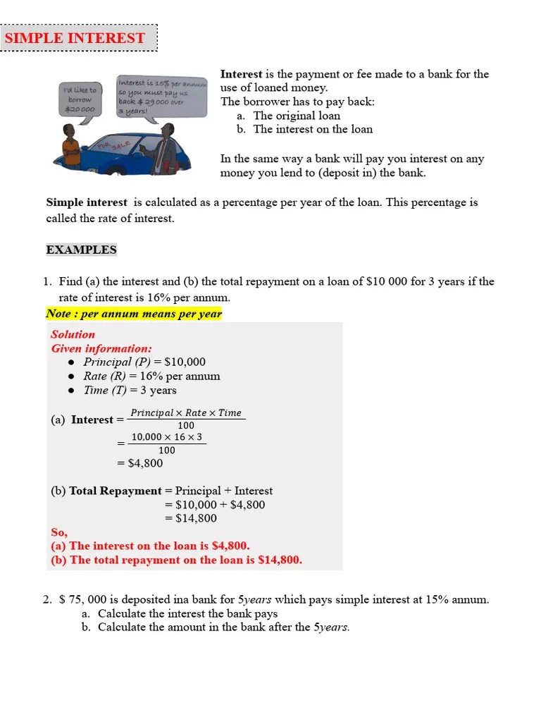 Consumer Arithmetic PART 3 | PDF | Interest | Loans